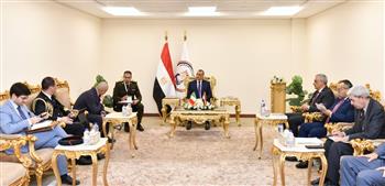   وزير الإنتاج الحربي يبحث مع السفير الإيطالي التعاون المشترك
