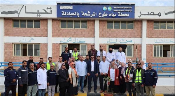 فودة يشدد على التشغيل القياسي وتعزيز خطط الصيانة لمحطات المياه والصرف