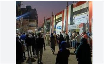 إقبال على التصويت في إعادة انتخابات مجلس النواب بسوهاج