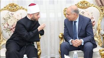   محافظ المنيا يستقبل وزير الأوقاف بديوان المحافظة