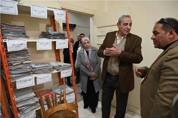 محافظ الغربية يتابع ملفات التصالح والخدمات بالمحلة الكبرى