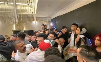   كشف ملابسات تدافع المواطنين أمام قاعة أفراح بالقليوبية خلال زفاف صانع محتوى شهير