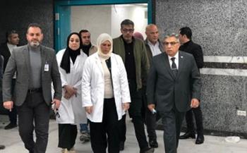  محافظ الدقهلية يتفقد مستشفى التأمين الصحي بسندوب