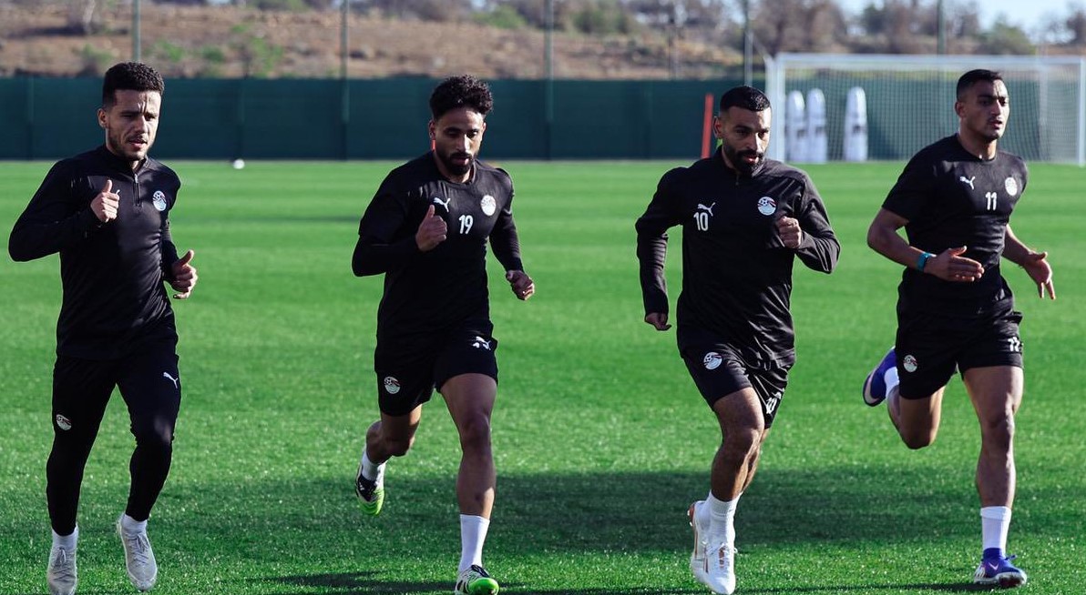 منتخب مصر يبدأ استعداداته لمواجهة بنين بدور الـ16