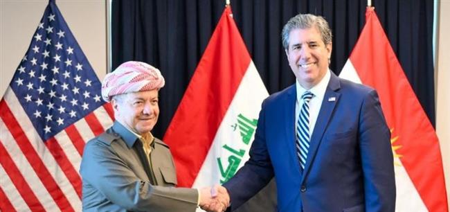 بارزاني يستقبل نائب وزير الخارجية الأمريكي