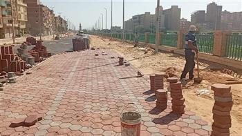   تطوير كورنيش محلة أبو علي بالغربية