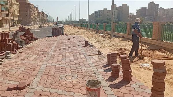 تطوير كورنيش محلة أبو علي بالغربية