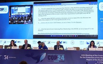   وزيرة البيئة: مصر تنجح في الخروج بإعتماد قرارات هامة في ختام مؤتمر إتفاقية برشلونة COP24