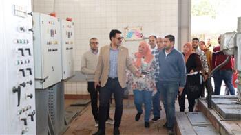 رئيس "مياه القليوبية" يتفقد فرع شمال الخانكة ويشدد على الجاهزية لتقلبات الشتاء