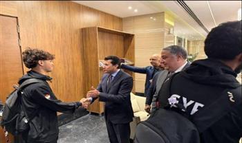 وزير الرياضة يستقبل أبطال التايكوندو المصري بعد الإنجاز التاريخي في بطولة العالم بكينيا