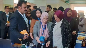   افتتاح معرض المنتجات الطلابية السنوي بكلية الهندسة ببنها 