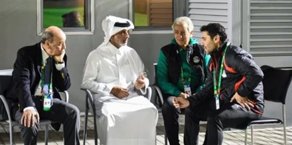 وزير الشباب والرياضة القطري يحضر مران منتخب مصر قبل لقاء الأردن غدا بكأس العرب