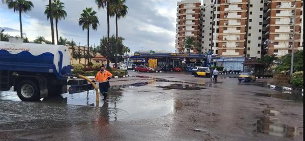 الإسكندرية: غرفة العمليات ومركز السيطرة في حالة انعقاد دائم لمواجهة التقلبات الجوية