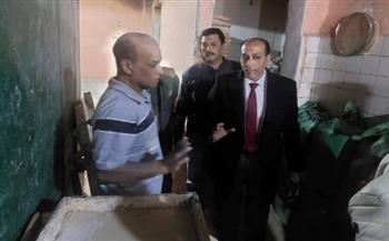   ضبط 2 طن مصنعات لحوم ودواجن مجهولة المصدر في حملة تموينية مكبرة ببنها