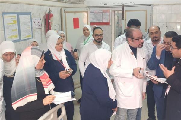 "الحوكمة والمراجعة" يتفقد مستشفى أجا المركزي ويتخذ إجراءات فورية
