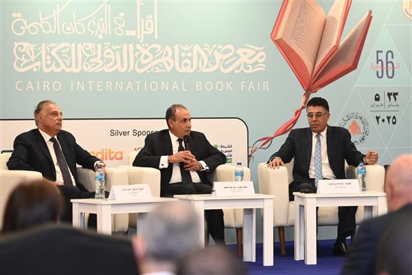 وزير الخارجية من معرض الكتاب: القضية الفلسطينية محور استقرار المنطقة.. وعلاقتنا بواشنطن استراتيجية