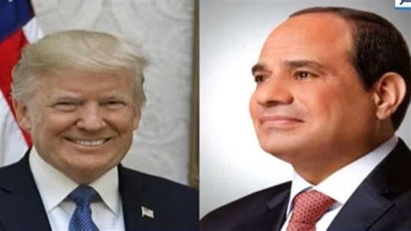 ترامب: سألتقي الرئيس السيسي وولي العهد السعودي 