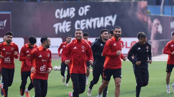 اليوم.. الأهلي يختتم تدريباته استعدادا لمواجهة غزل المحلة