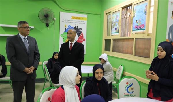محافظ الجيزة يتابع انتظام العملية التعليمية بمدارس أبو النمرس والدقي والعجوزة