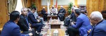 الدكتور الضويني: الأزهر بابه مفتوح ويرحب بالتعاون مع الجميع ما دام يخدم الإنسانية