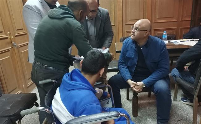 محافظ القليوبية يواصل لقاءاته الأسبوعية لحل مشاكل المواطنين بمدينة الخانكة
