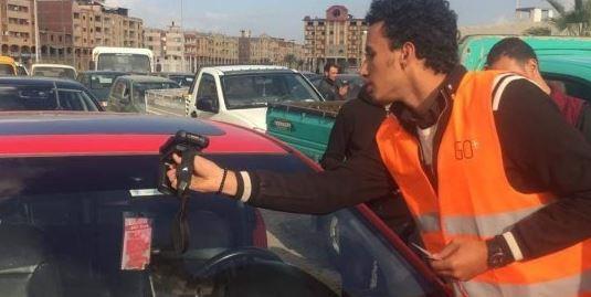 تحرير 1182 مخالفة تركيب الملصق الإلكتروني خلال 24 ساعة