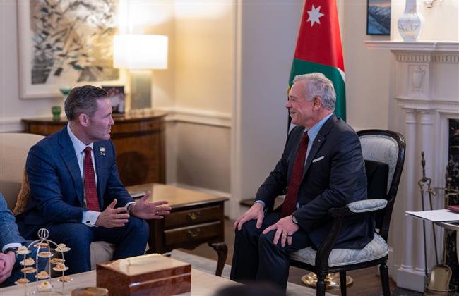الملك عبد الله يؤكد لمستشار الأمن القومي الأمريكي موقف الأردن الثابت تجاه القضية الفلسطينية