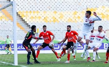   الزمالك يتقدم 1-0 على فاركو في الشوط الأول