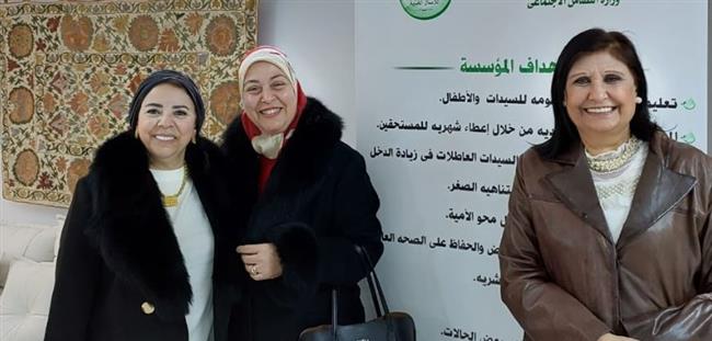 الدكتورة نسرين البغدادي تشهد افتتاح دار التوفيق بالقاهرة
