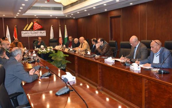 "غرفة الجيزة التجارية" تتبرع بـ 5 مليون جنيه لإعادة إعمار غزة دون تهجير أهلها