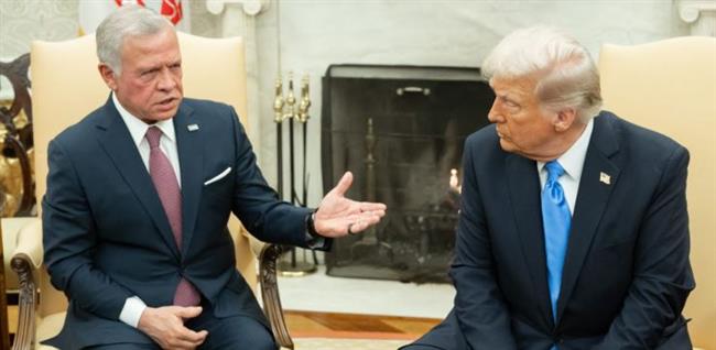 بيان من البيت الأبيض حول ما دار في لقاء ترامب والعاهل الأردني أمس