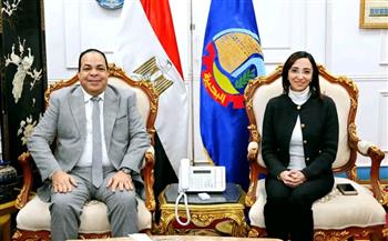   محافظ البحيرة تلتقي رئيس الهيئة العامة لتعليم الكبار و محو الأمية