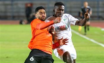   المصري بـ10 لاعبين يتعادل مع البنك الأهلي في الدوري