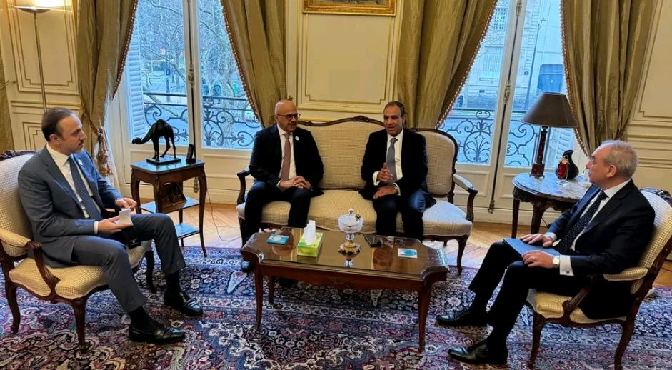 مباحثات مصرية بحرينية في باريس حول غزة والقمة العربية الطارئة