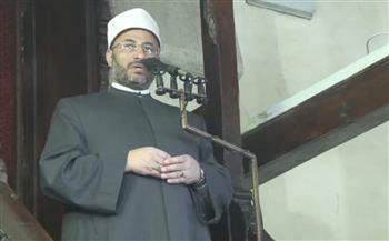   خطيب الجامع الأزهر : لا مفاوضة على الأوطان ولا نسمح لأحد أن يسلبنا شخصيتنا وارداتنا