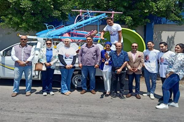 وزير الشباب يوافق على دعم مركز شباب حارث 2 بحديقة ترفيهية للأطفال