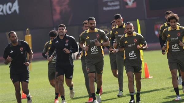 ‏‎الأهلي يستأنف تدريباته استعدادًا لمباراة الإسماعيلي بالدوري