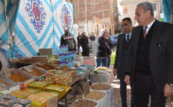 محافظ الغربية يفتتح معرض أهلاً رمضان بحي ثان طنطا لتوفير السلع بأسعار مخفضة