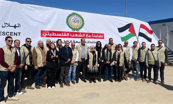 السفير حسام زكي: الجامعة العربية تدعم الفلسطينيين بمساعدات تقدر ب 20 شاحنة تزن 200طن