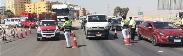 انتشار مكثف لرصد المخالفات بمحاور القاهرة والجيزة
