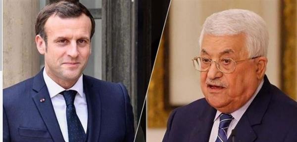 عباس وماكرون يؤكدان رفض تهجير الفلسطينيين وضرورة تثبيت وقف إطلاق النار