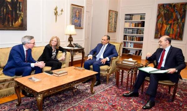 وزير الخارجية يلتقى رئيس سكاتك لتعزيز التعاون الاقتصادي الثنائي بين مصر والنرويج