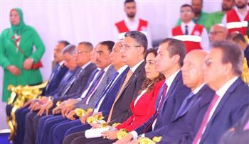 شعيب يشارك في فعاليات إطلاق أكبر قافلة شاحنات مساعدات بقطاع غزة