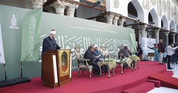   وكيل الأزهر يعلن قرب اكتمال مشروع الأزهر لكتابة ‏المصحف الشريف
