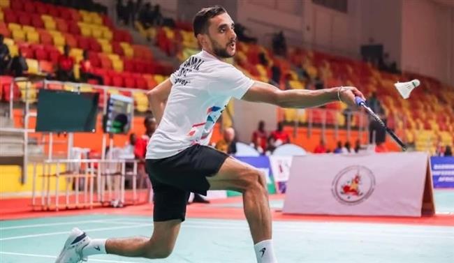 أدهم حاتم يحصد فضية البطولة الإفريقية للريشة الطائرة