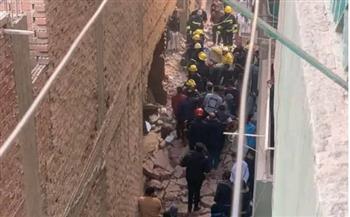   إخلاء سكان عقارين مجاورين لـ عقار كرداسة المنهار
