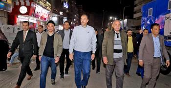   محافظ سوهاج يواصل جولاته الميدانية لتفقد مشروعات التطوير والتجميل في شوارع المدينة