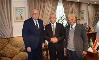   الأكاديمية العربية تستقبل عضو المجلس الاستشاري الرئاسي لعلماء و خبراء مصر