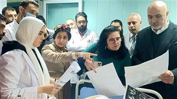 فرع التأمين الصحي بالقليوبية يستقبل وفدًا من المنظمة العالمية للسكتة الدماغية
