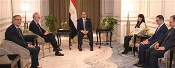 الرئيس السيسي يستقبل رئيس مجموعة  "بارسيلو" الأسبانية